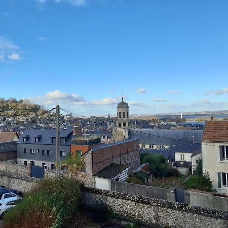 Vue Sur Seine Et Honfleur Appartamento Esterno foto